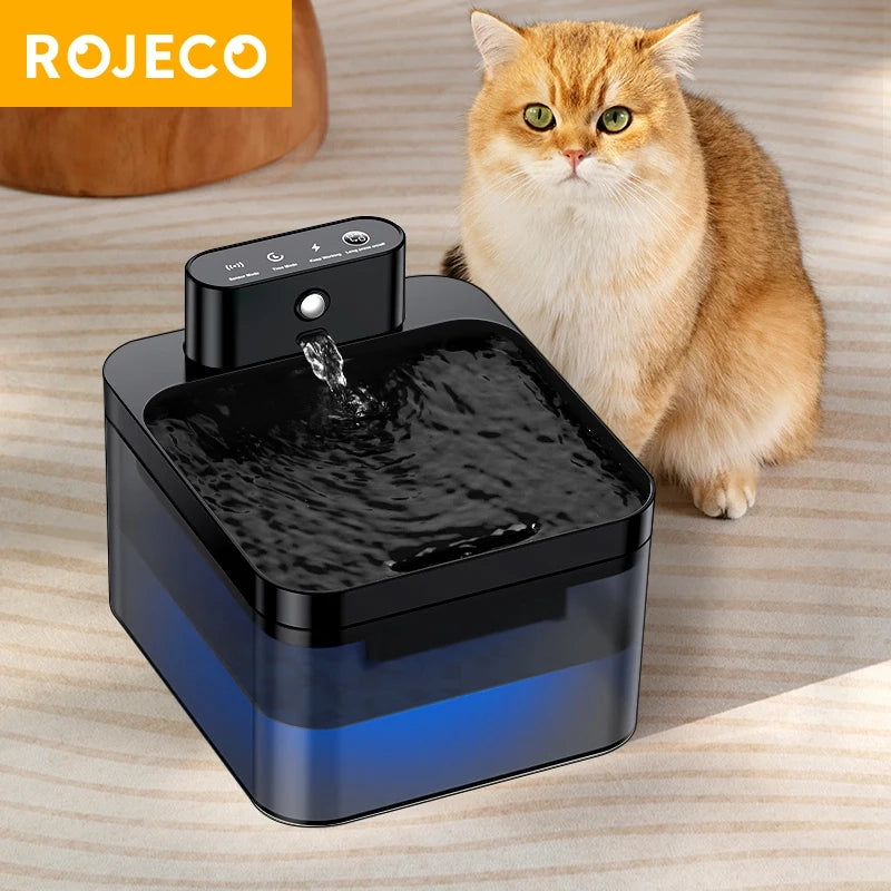 Fontaine à Eau Sans Fil pour Chat
